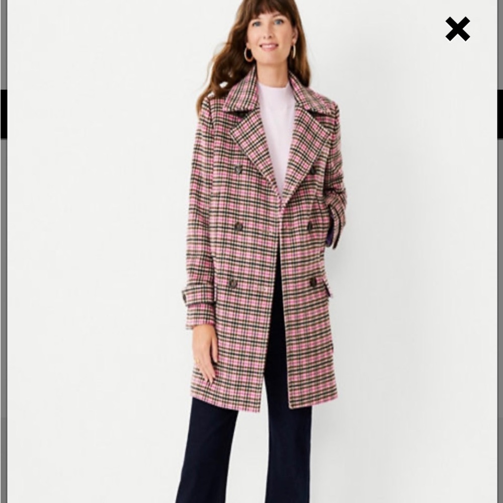 Brand new with tag Ann Taylor Wool Blend Peacoat